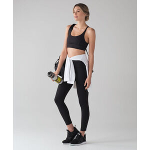 (8) $98 Lululemon Train Times‎ 7/8 Pant *25" Black